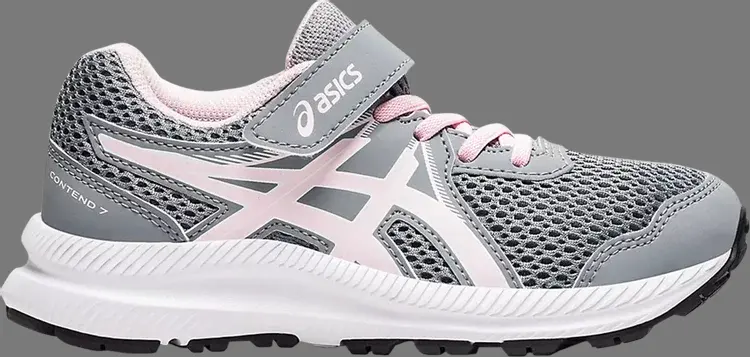 

Кроссовки contend 7 ps 'sheet rock pink salt' Asics, серый