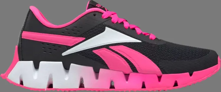 

Кроссовки zig dynamica 2 j 'black atomic pink' Reebok, черный