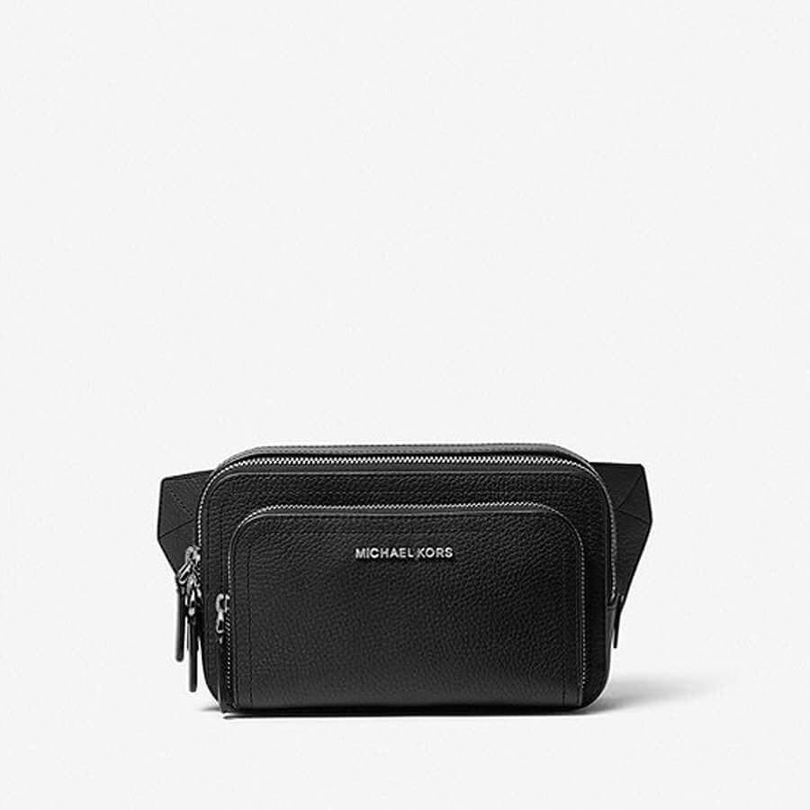 

Сумка-слинг Michael Kors Hudson Small Pebbled Leather Sling, черный