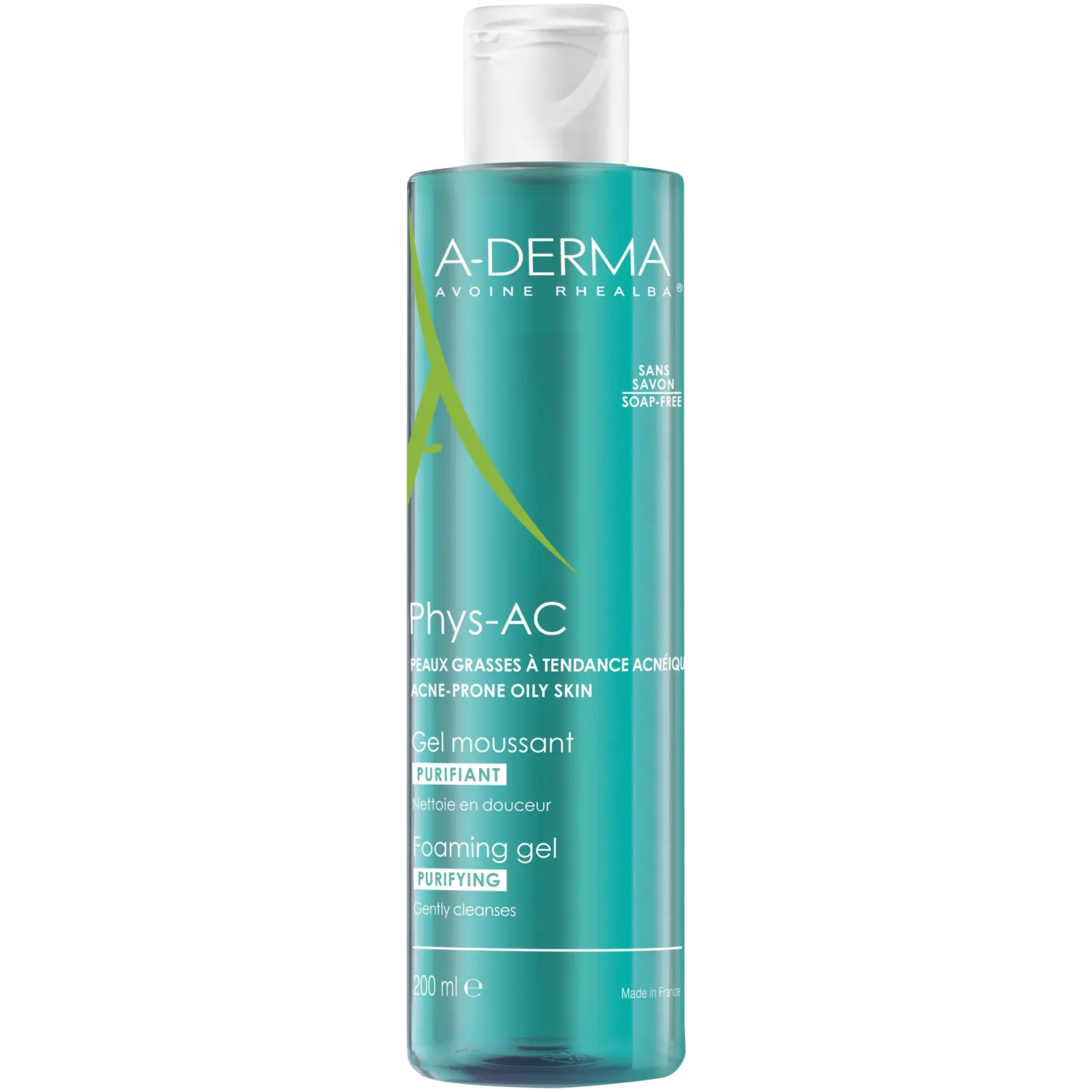 

A-Derma Phys-AC очищающий гель для умывания, 200 мл