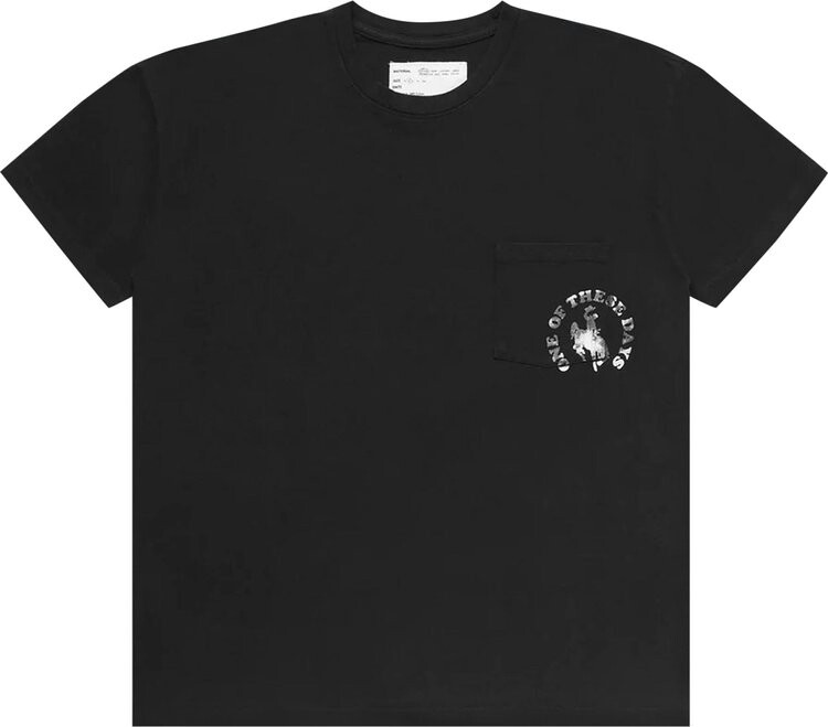 

Футболка One Of These Days Cowboy Hippies Tee 'Black', черный