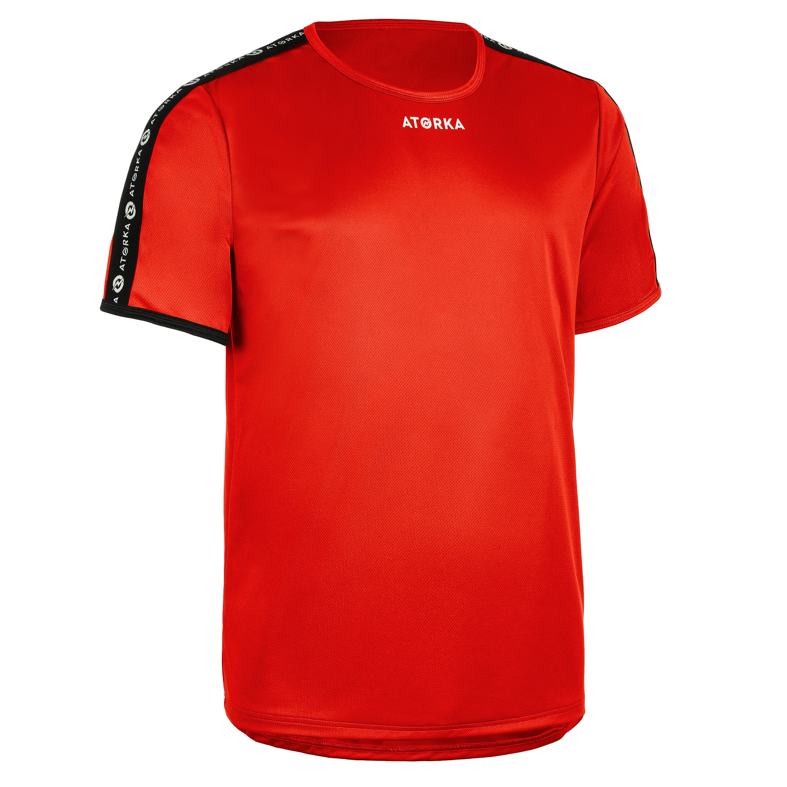 Гандбольная футболка с коротким рукавом H100C мужская красная ATORKA, красный цена и фото