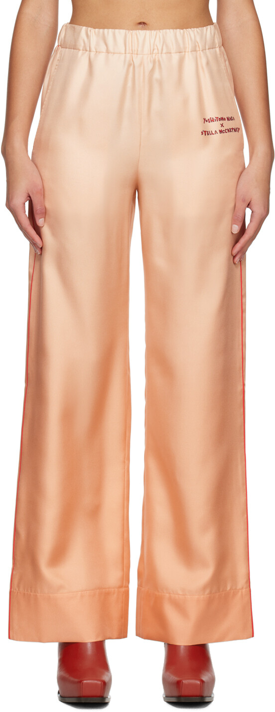 

Розовые брюки с принтом Stella McCartney, Розовый, Розовые брюки с принтом Stella McCartney
