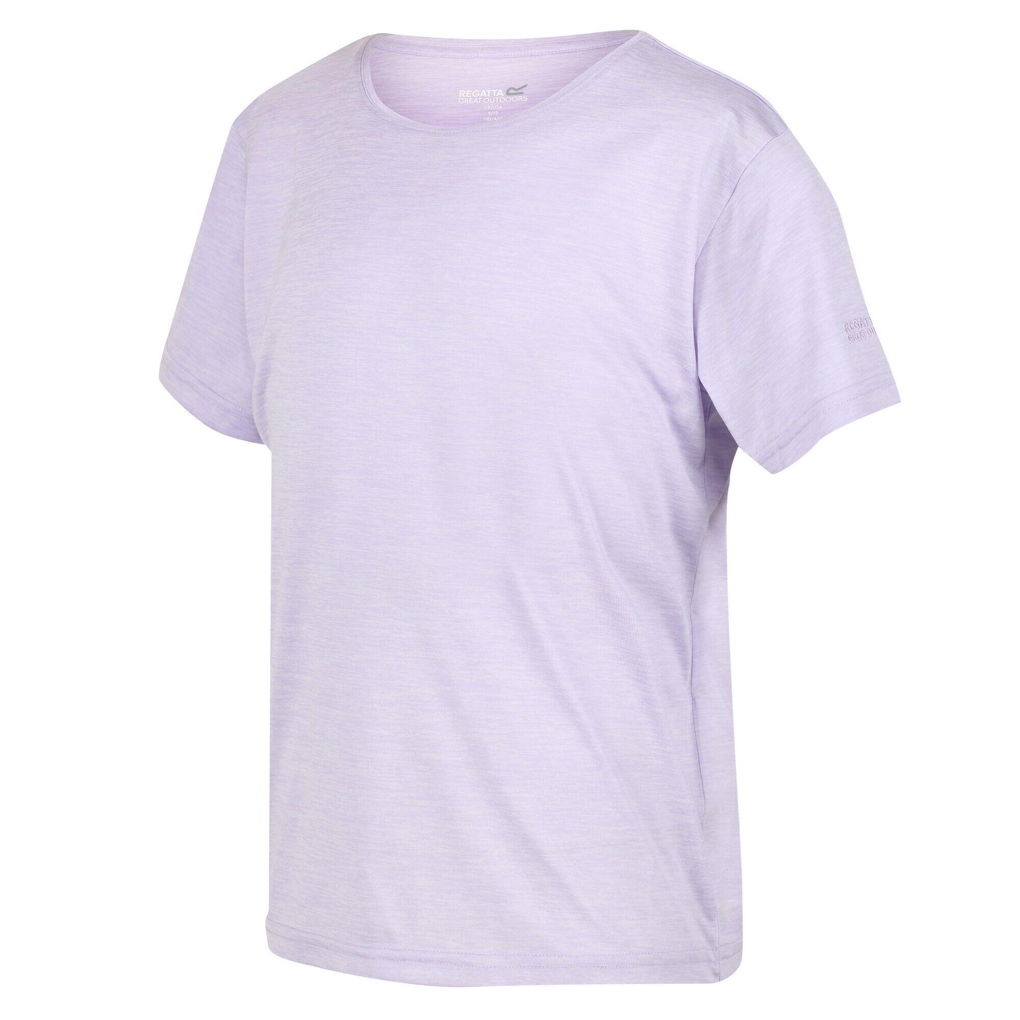 Футболка Regatta Fingal Edition, розовый / фиолетовый футболка розовый