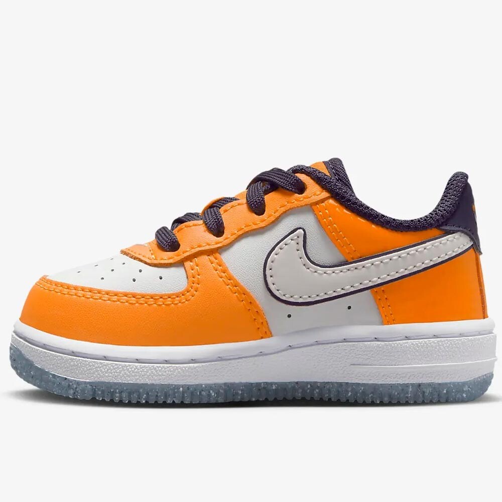 

Кроссовки Nike Force 1 Low SE Baby/Toddler, белый/оранжевый/темно-синий