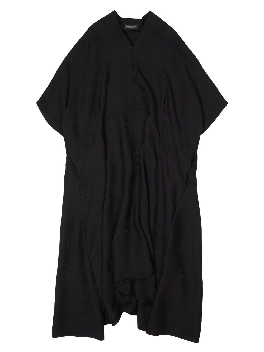 

Платье оверсайз с логотипом All Over BB Balenciaga, черный