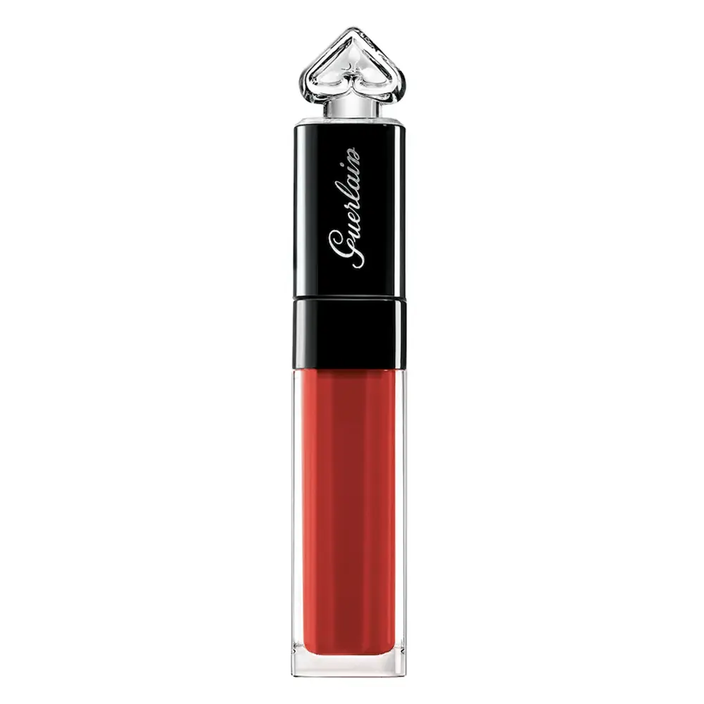 Жидкая помада для губ Guerlain La Petite Robe Noire Lip Colour'Ink, красный