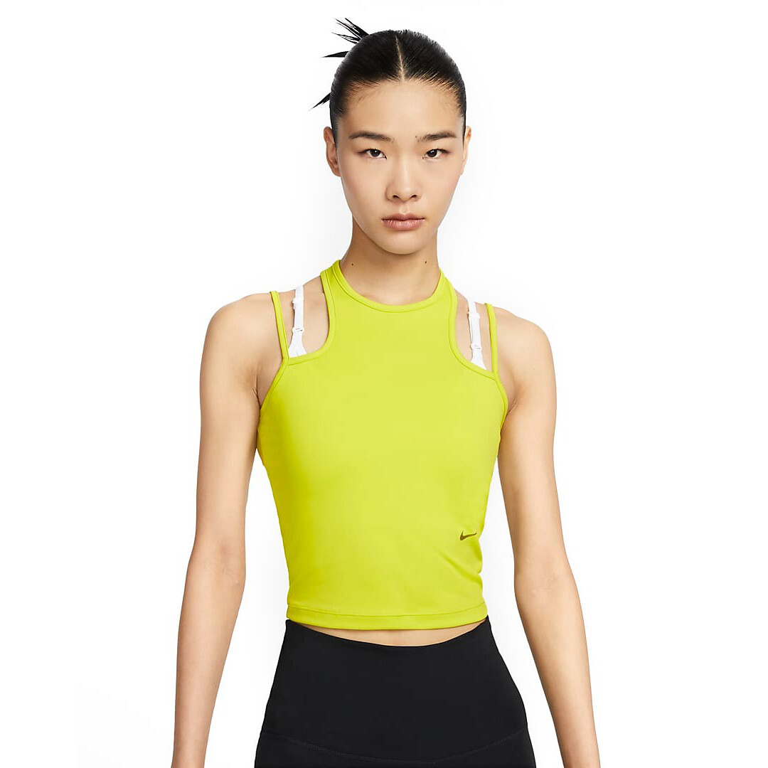 

Майка Nike Dri-Fit Stealth Evaporation City Ready Women's Quick Dry, желтовато-зеленый