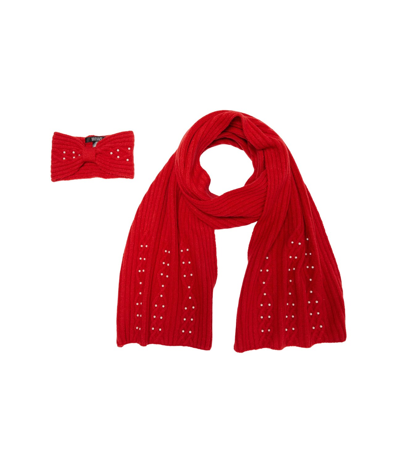 Шарф Badgley Mischka, Beret and Scarf Set