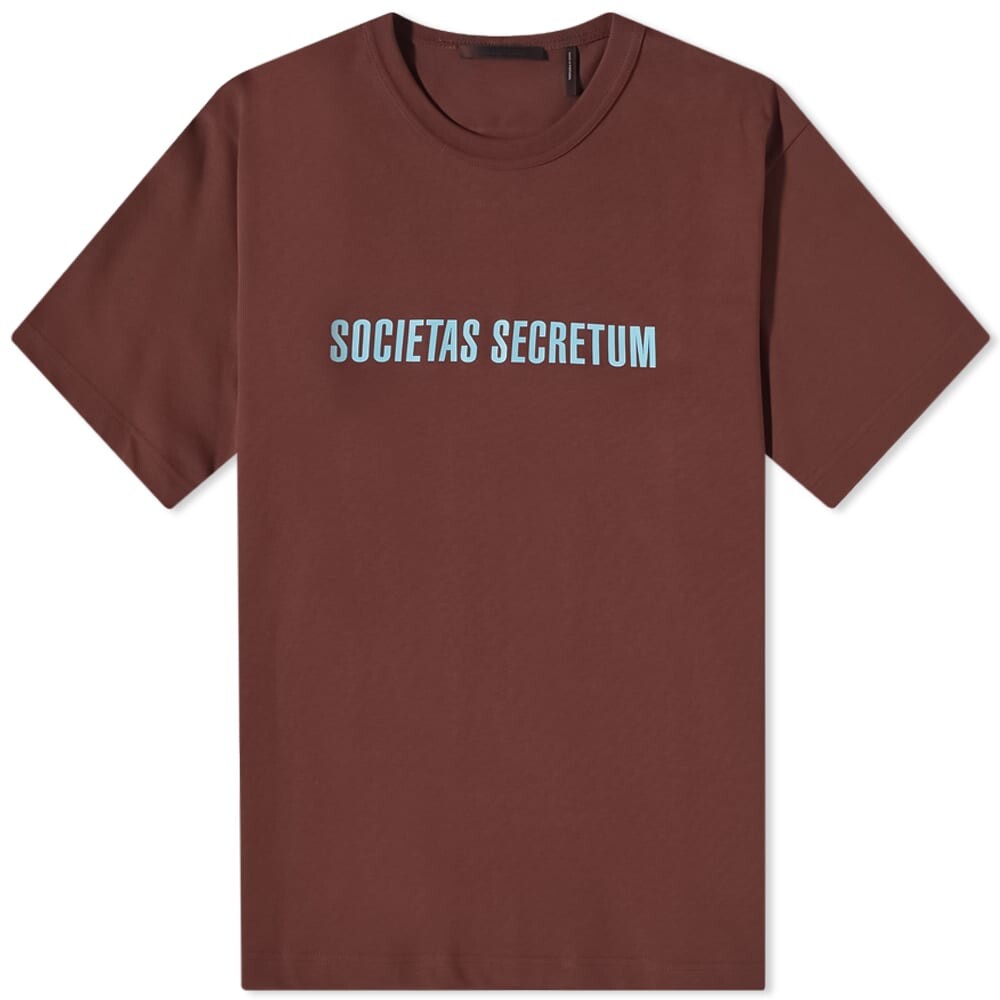 

Футболка Helmut Lang Societas Tee, Коричневый