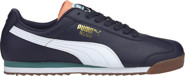 Кроссовки Puma Roma Basic Plus Parisian Night Gum, синий кроссовки roma basic plus puma черный