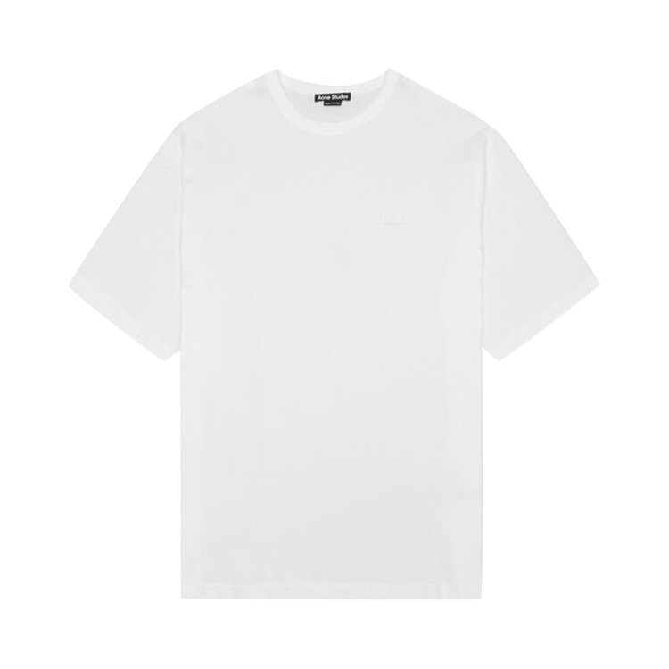 

Футболка Acne Studios Face Logo Patch T-Shirt 'Optic White', белый