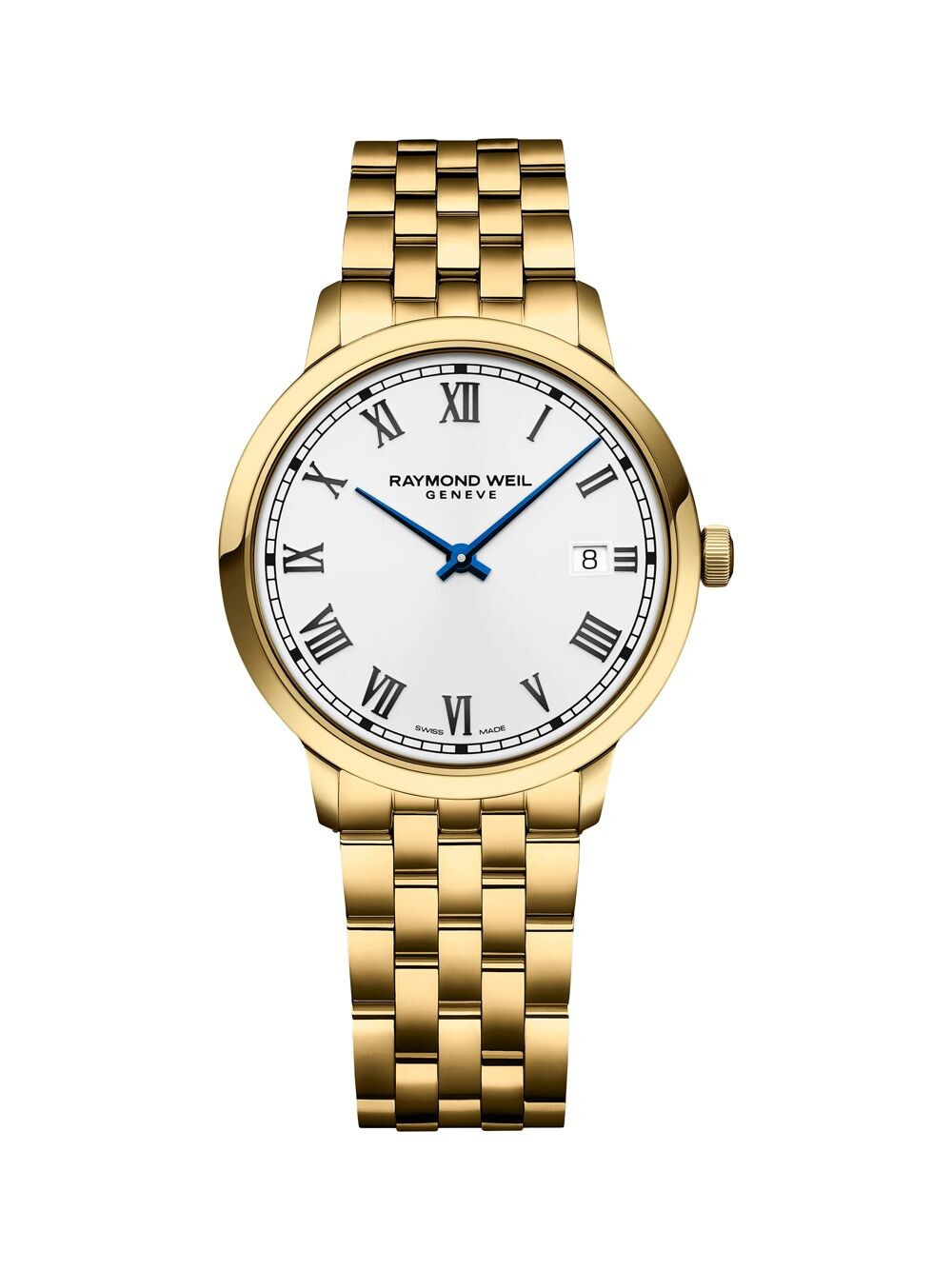 

Часы-браслет из нержавеющей стали Toccata Goldtone/39 мм Raymond Weil, желтый