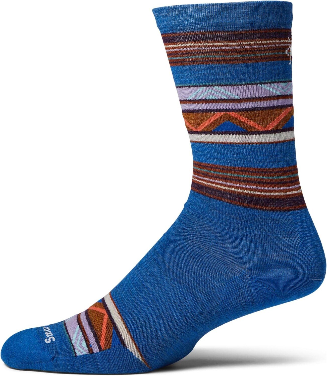 

Повседневная команда Zigzag Valley Smartwool, цвет Laguna Blue