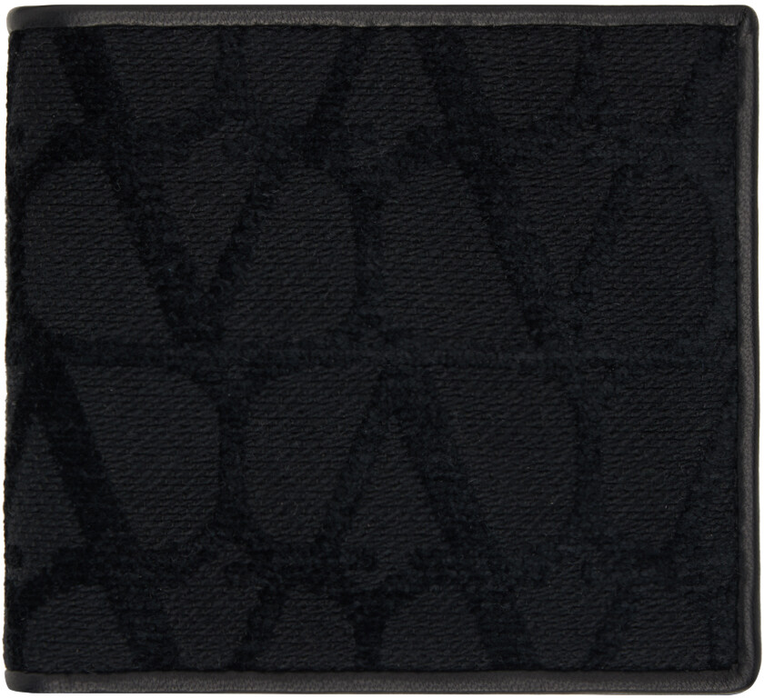

Черный кошелек Iconographe Toile Valentino Garavani