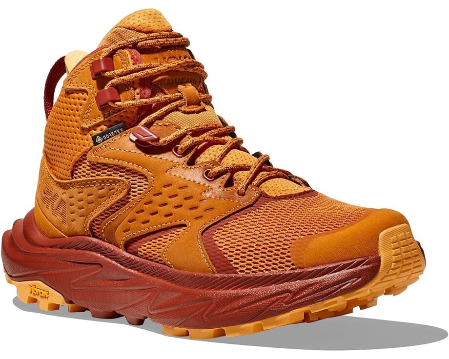 

Походная обувь Hoka Anacapa 2 Mid GTX, цвет Amber Haze/Sherbet
