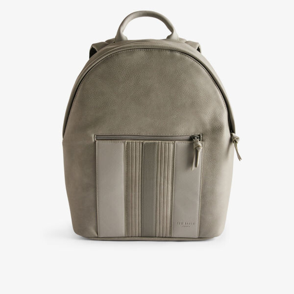 

Рюкзак esentle из искусственной кожи с полосками Ted Baker, серый