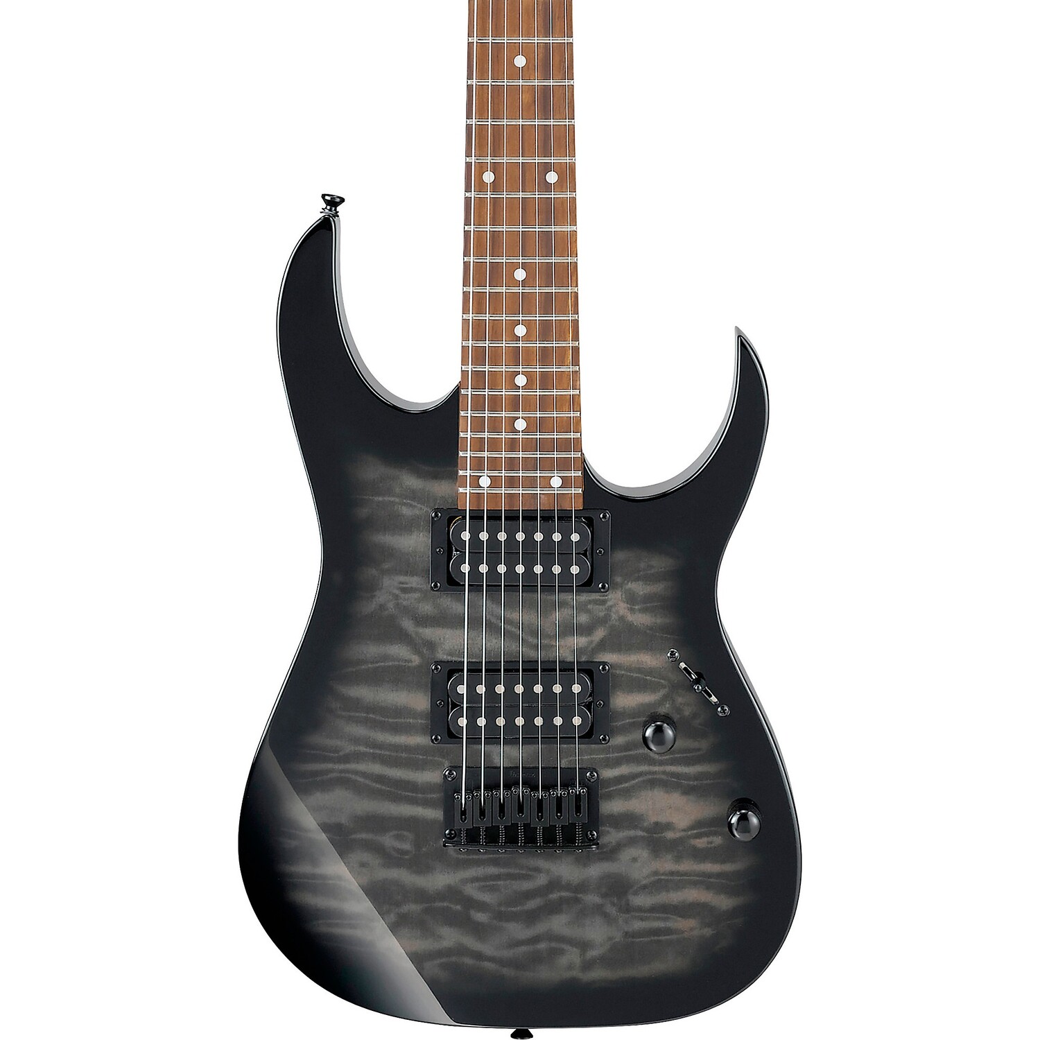 

Ibanez GRG7221QA 7-струнная электрогитара прозрачный черный Sunburst