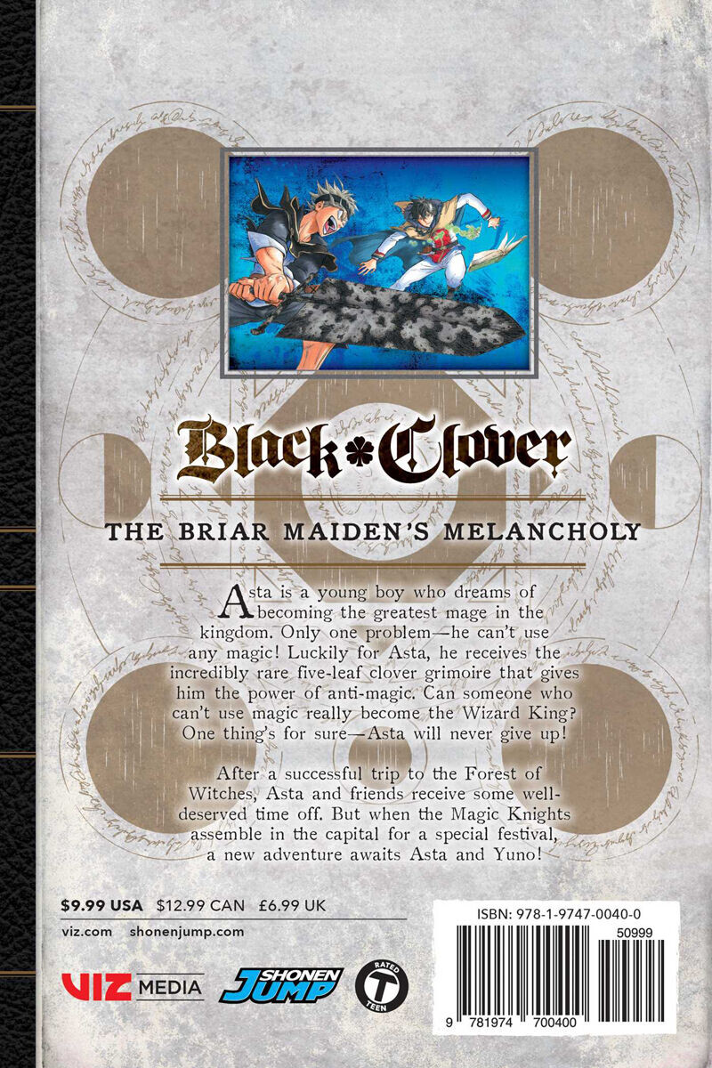 

Манга Black Clover Manga Volume 12