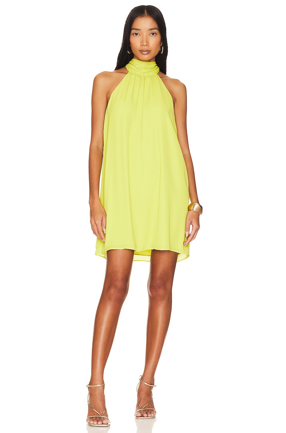 

Платье krisa Tie Back Halter, цвет Limelight