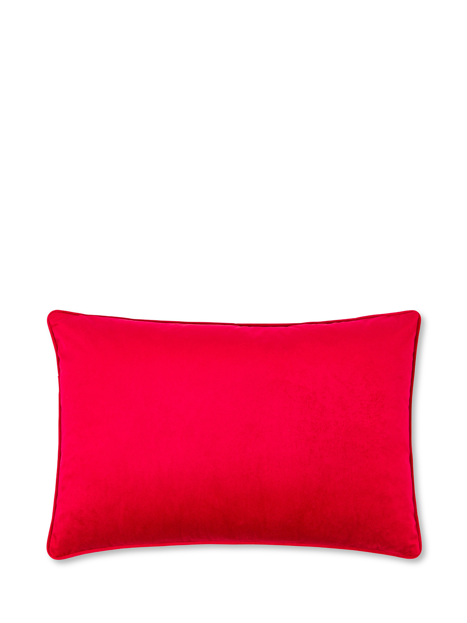 Бархатная подушка 40х60см Coincasa, красный подушка подушка 50х50см coincasa белый