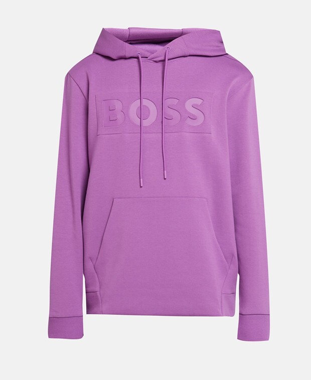 

Худи с капюшоном Boss Green, фиолетовый