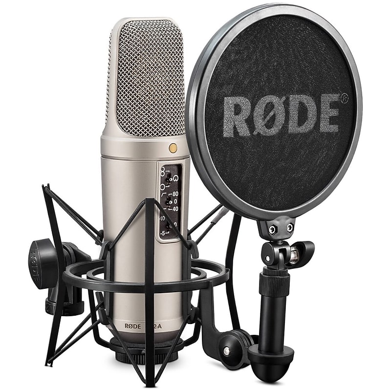 Студийный конденсаторный микрофон RODE NT2-A rode nt1 kit студийный конденсаторный микрофон