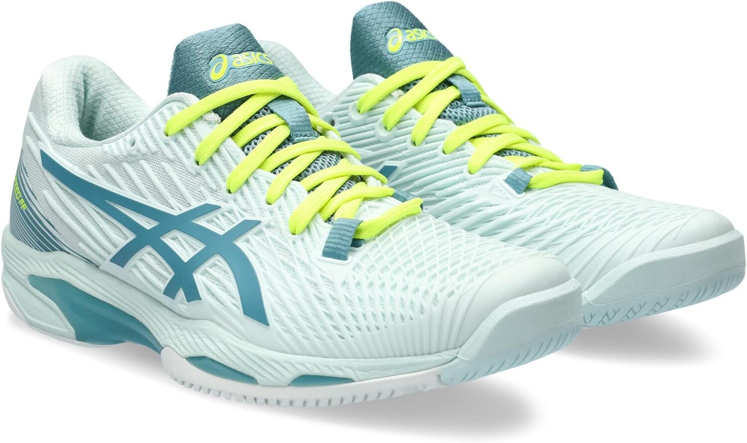 

Кроссовки Solution Speed FF 2 Tennis Shoe ASICS, цвет Soothing Sea/Gris Blue