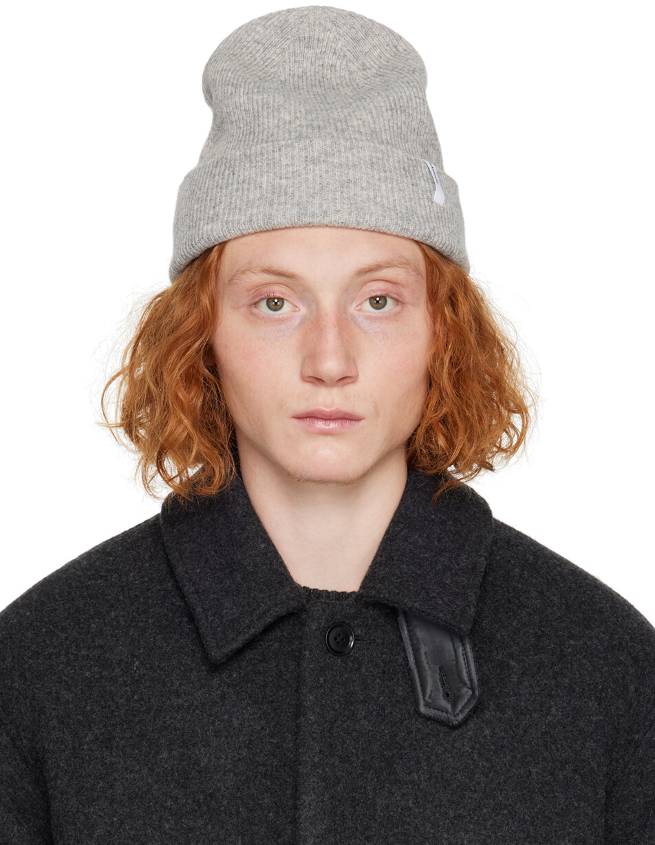 

Серый Шапка The Beanie 2280 Samsøe Samsøe