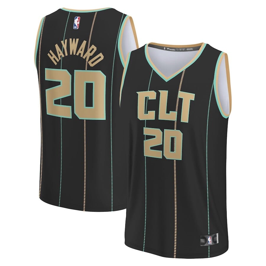 

Джерси Fanatics Branded Charlotte Hornets, черный