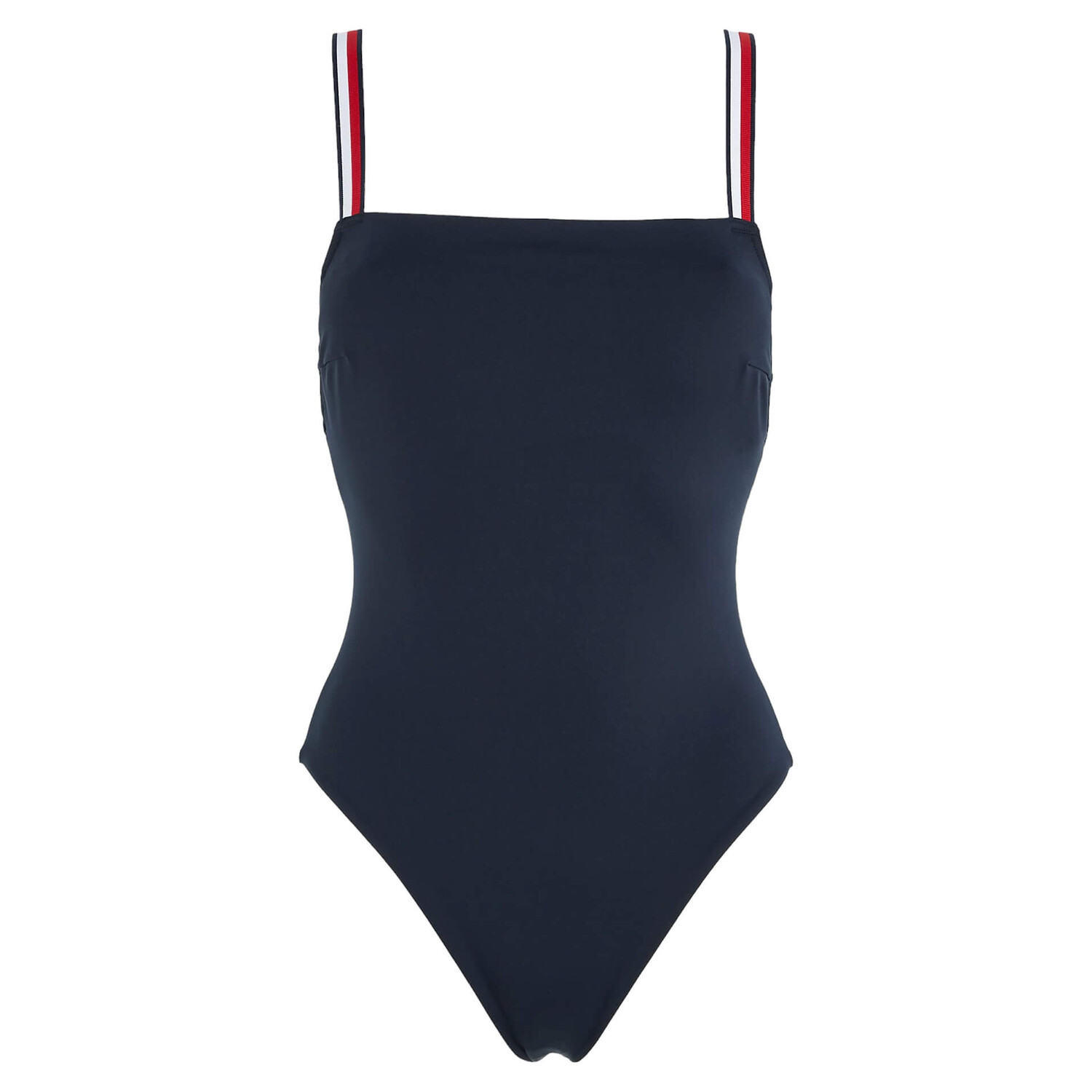 

Купальник Tommy Hilfiger Stripe Strap One-piece, темно-синий