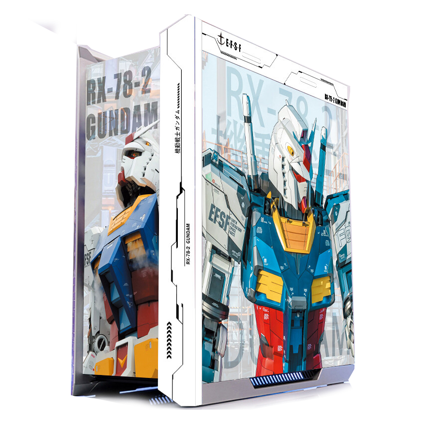 Корпус ASUS ROG Strix Helios GX601 Custom Gundam Theme, Mid Tower, белый/рисунок корпус eatx magniumgear neo