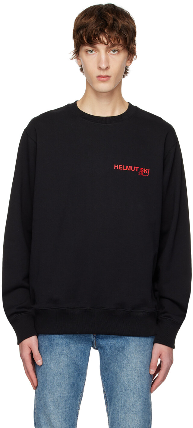 

Черная лыжная толстовка Helmut Lang