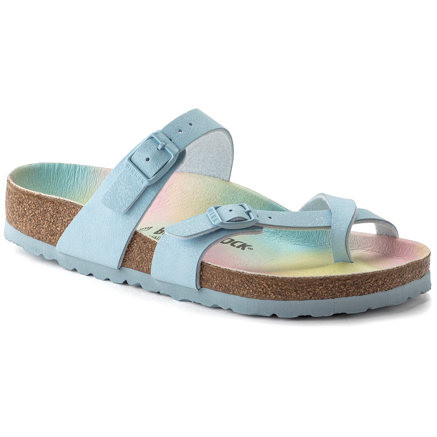 

Сандалии Birkenstock Mayari Birkibuc Vegan, голубой