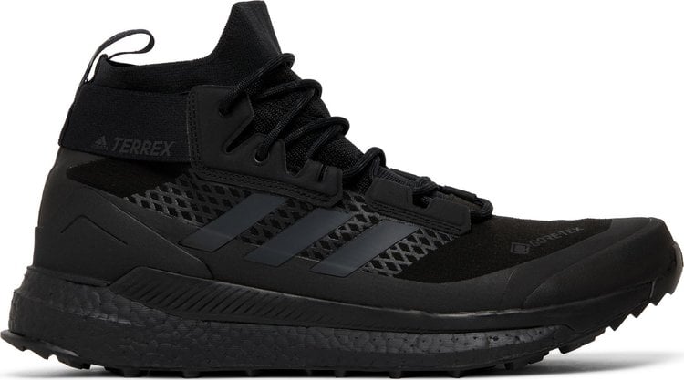 Кроссовки Adidas Terrex Free Hiker GTX 'Black Carbon', черный - фото