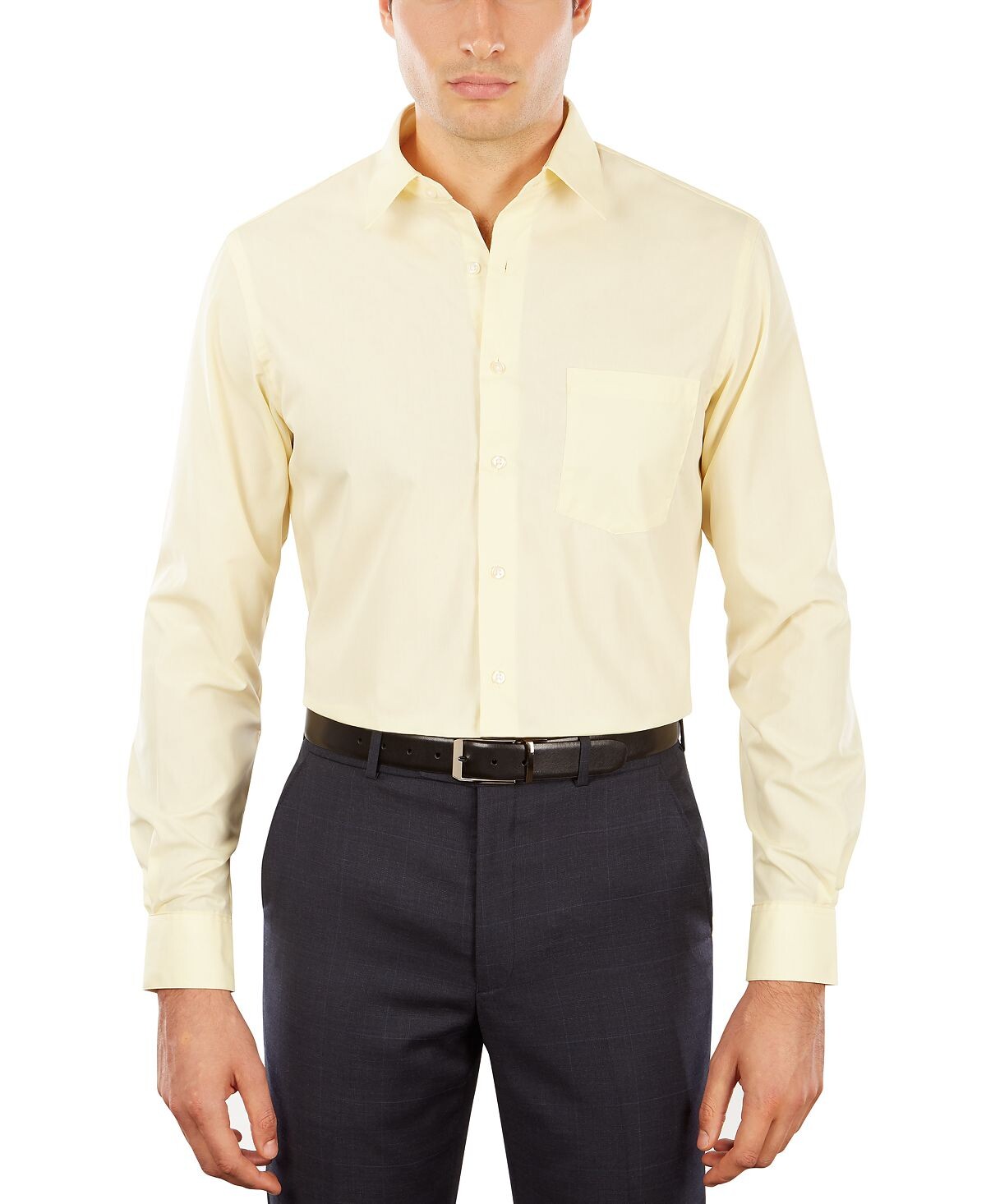 

Мужская классическая рубашка из поплина спортивного кроя Van Heusen, мульти
