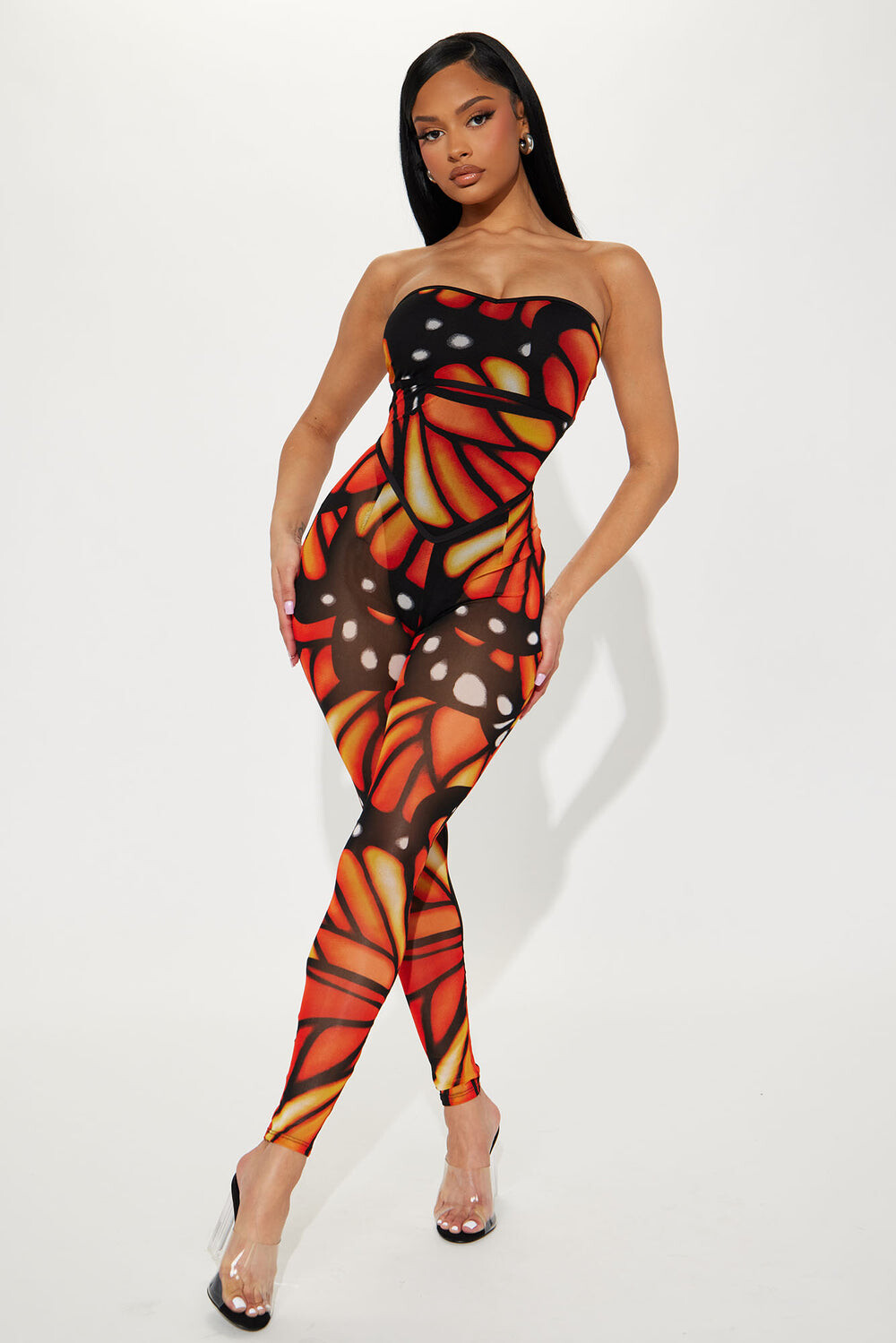 

Комбинезон Fashion Nova VJ1601N, оранжевый