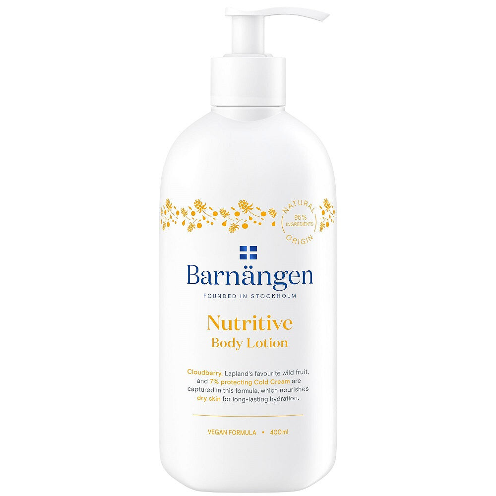 

Barnängen Nutritive Body Lotion лосьон для тела для сухой кожи с экстрактом малины 400мл