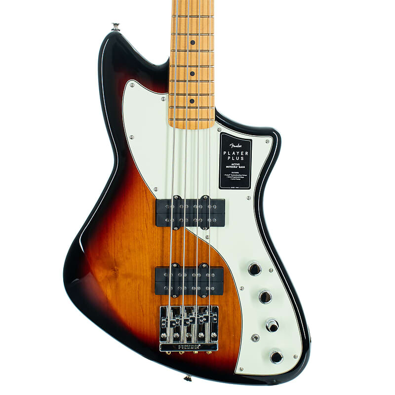 

Fender Player Plus Active Meteora Bass, клен, 3 цвета Sunburst