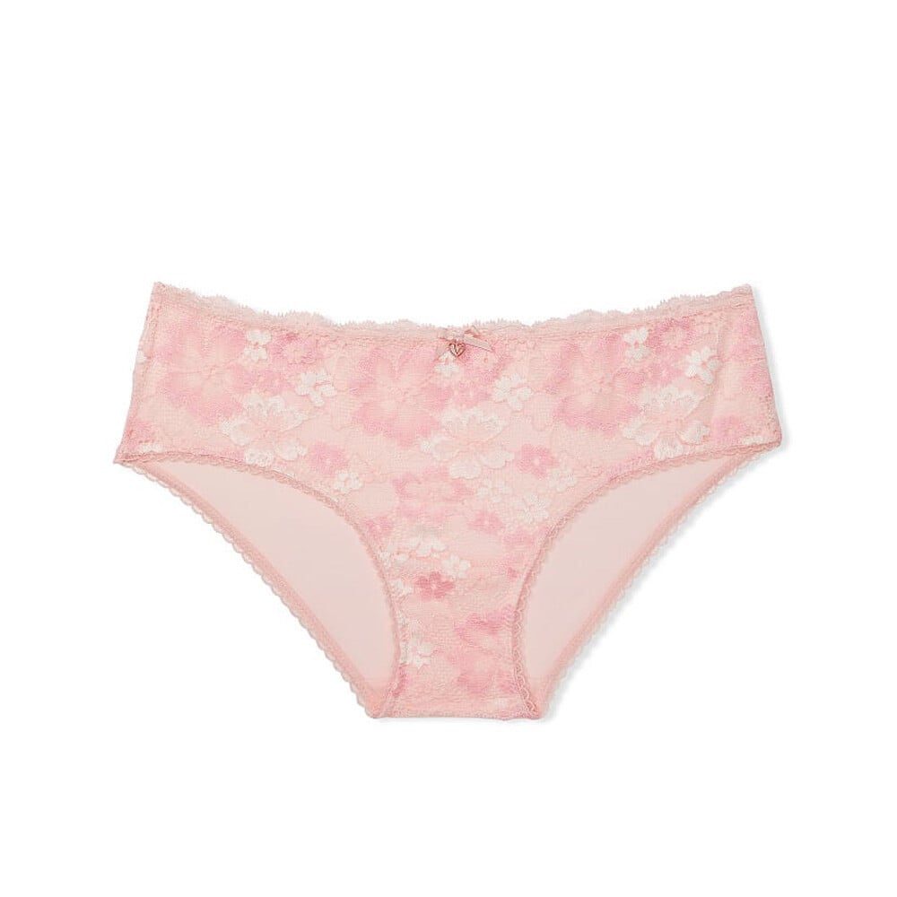 

Трусы Victoria's Secret Body By Victoria Lace-Front Hiphugger, светло-розовый