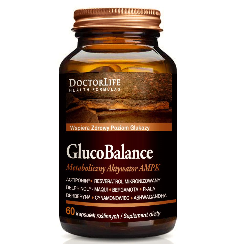 Doctor Life GlucoBalance биологически активная добавка для контроля уровня глюкозы, 60 кап./1 упак.