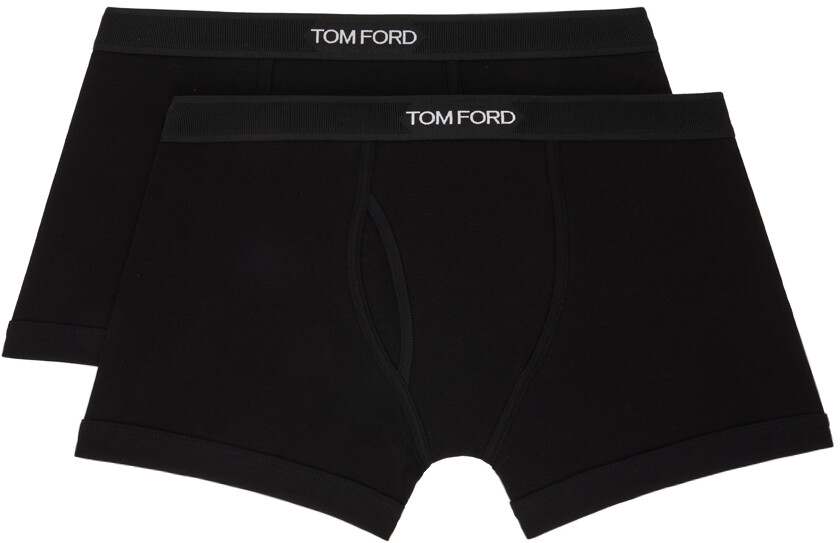 

Набор из двух черных трусов-боксеров TOM FORD