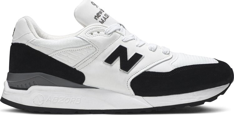 

Кроссовки New Balance 998 Made In USA 'Nimbus Cloud Black', белый