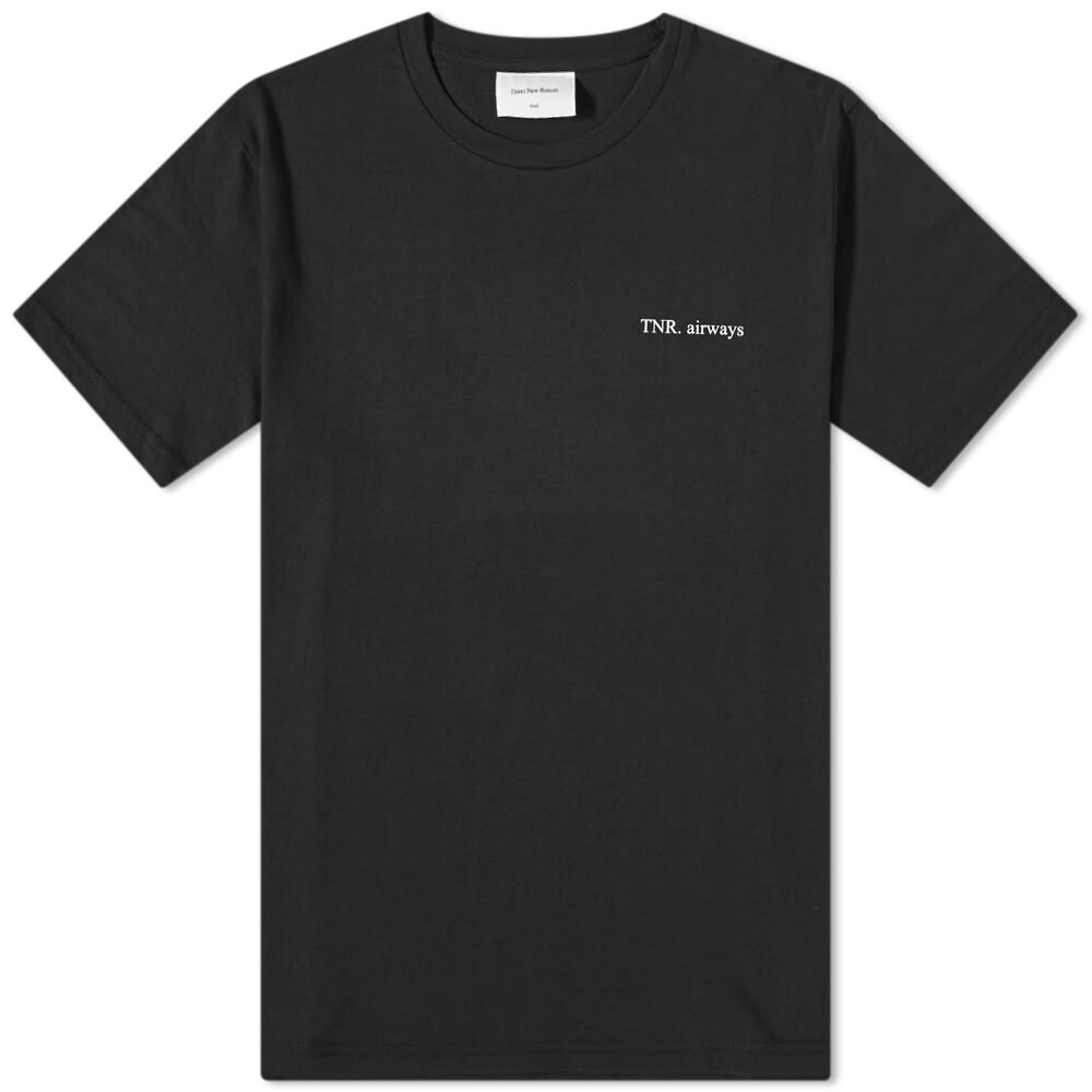

Футболка Times New Roman Airways Organic Tee, Черный