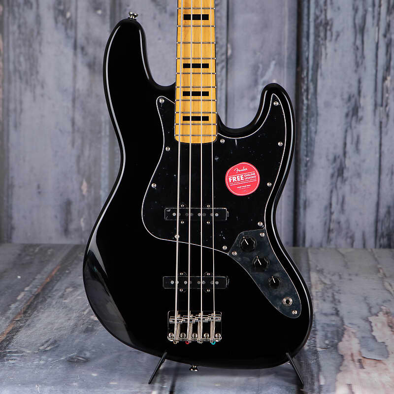 

Squier Classic Vibe '70s Jazz Bass, черный