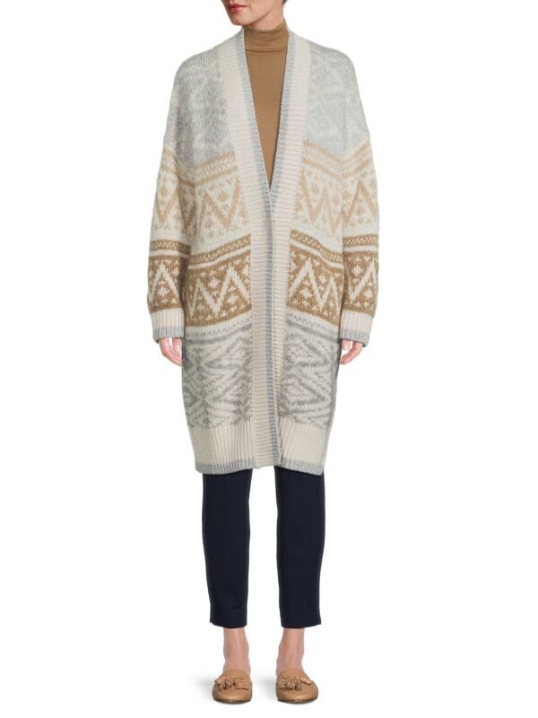 

Пальто Brunello Cucinelli из смесового мохера, мультиколор