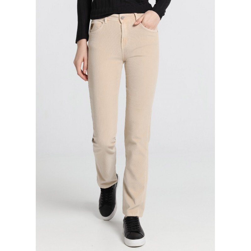 

Брюки Lois Jeans 132153-20104-2114 Damage Effect Straight, бежевый