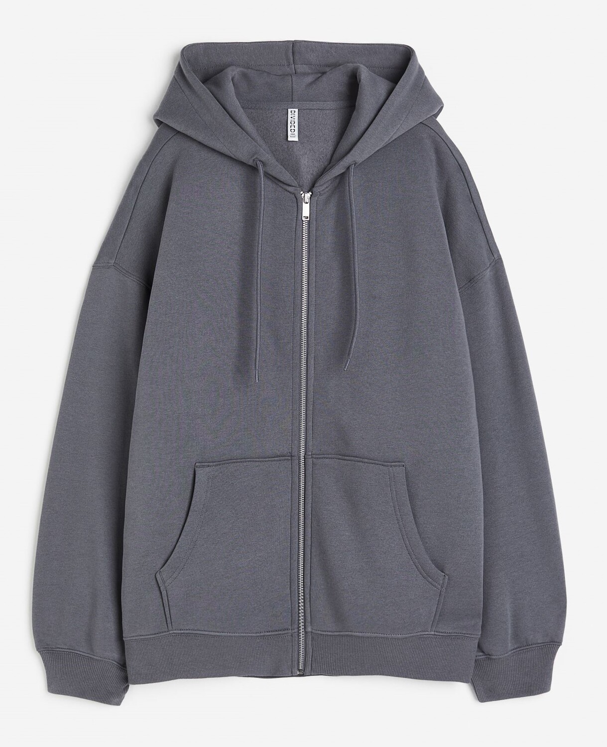 

Толстовка H&M Oversized, темно-серый