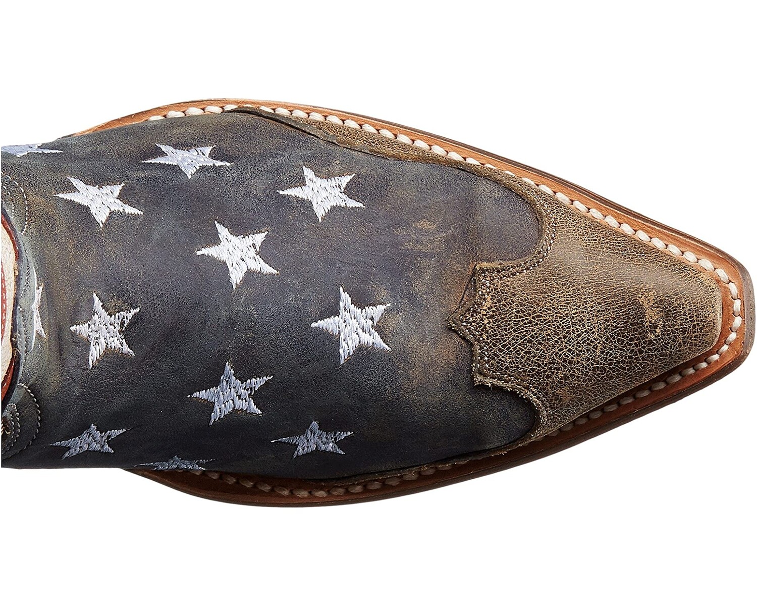 

Ботинки American Flag Snip Toe Roper, коричневый