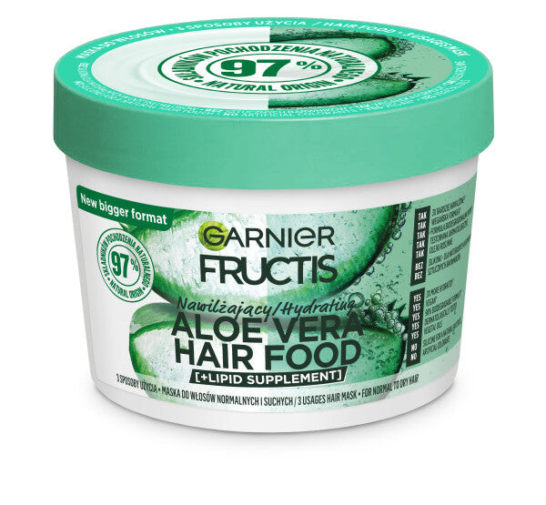 

Garnier Fructis Aloe Hair Food маска для нормальных и сухих волос 400мл